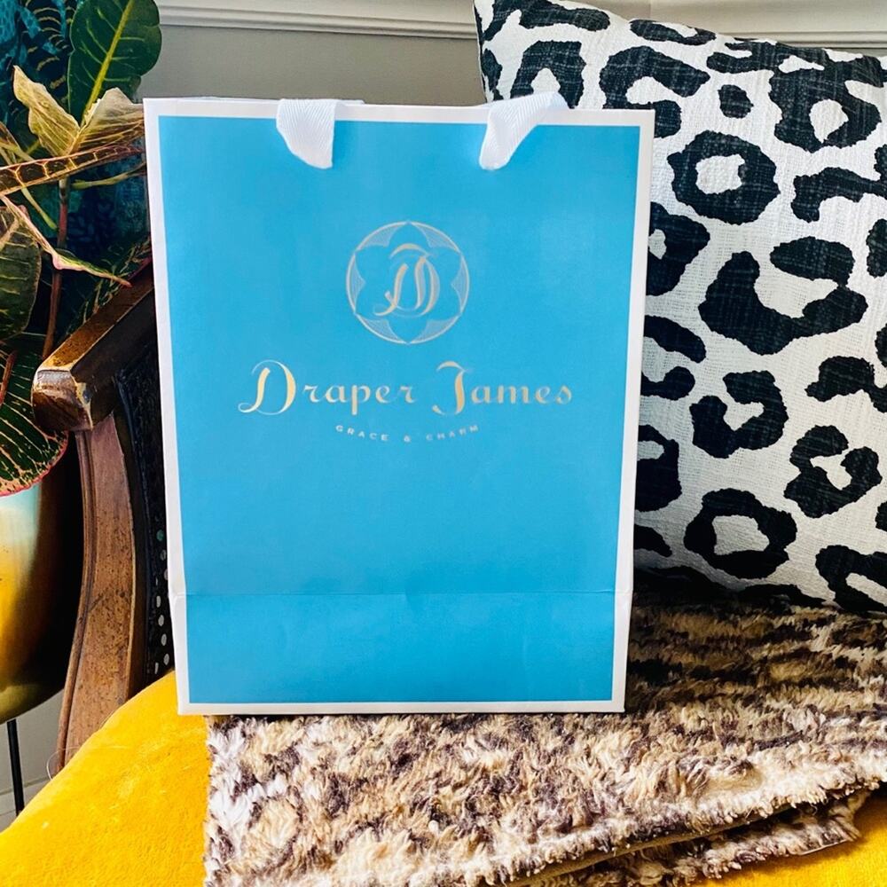 DRAPER JAMES • Gift Bag + Tissue Paper